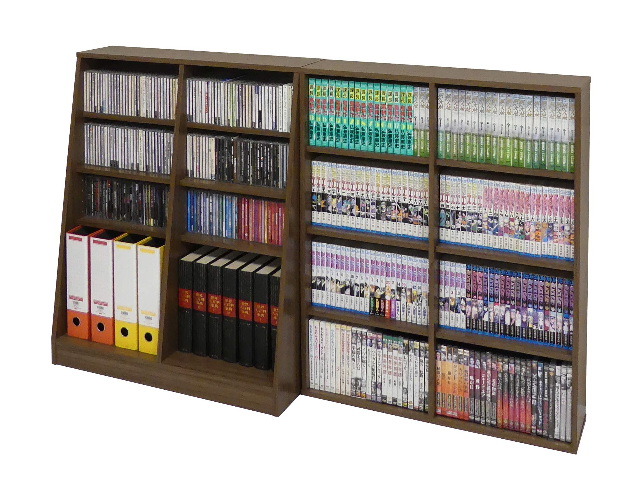 Amazon｜大容量ホームシェルフ W75 幅75×奥行29.5(17)×高さ180cm 組立